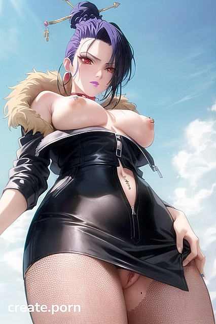 Miniskirt and Armpit Hair Fetish in Steamy Hentai Action
