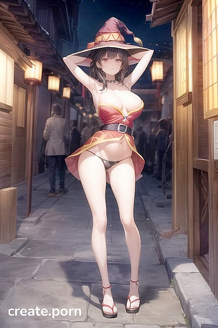Megumin from Isekai Quartet Gets an Ultra-Detailed in Horny Hentai Scenes
