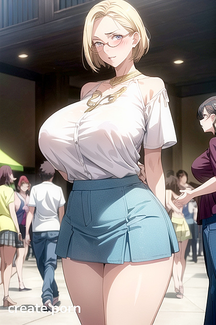 Gigantic Breasts and Beautiful Face inmind-blowing Hentai AI Porn