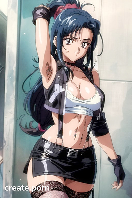 Tifa Lockhart from Final Fantasy Strips Down in Fishnets for Steamy Hentai Action