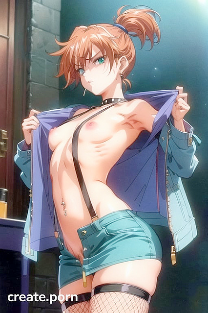 Fit Girl 18+ Goes Commando and Shows Off Her Bush in Steamy Hentai Action