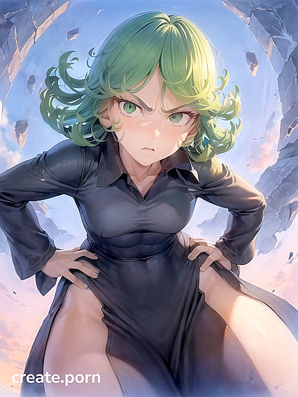 Angry Hands-On-Hips Position for Intense Hentai Pleasure