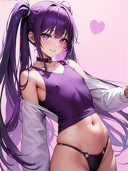 Smiling Seductively at You: A Mesmerizing Front-On Hentai Experience