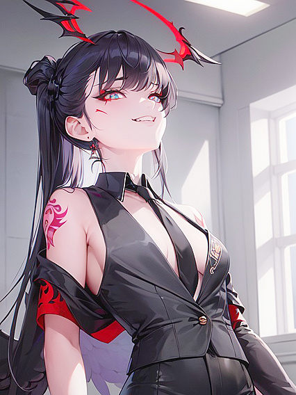 Skinny Girl 18+ in Tuxedo Gets Wild for Intense Hentai Pleasure