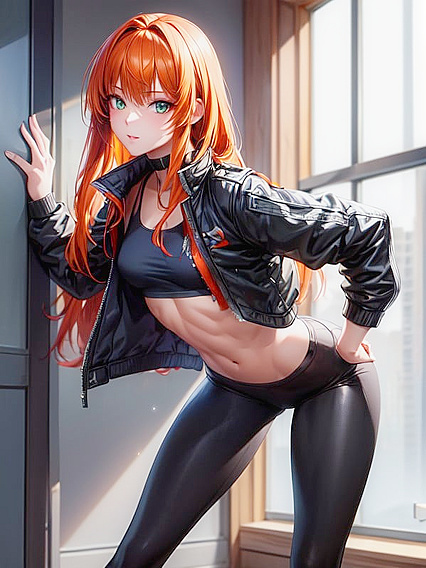 Small Breasts and Leggings Stretch in Intense Long-Length Hentai Scenes