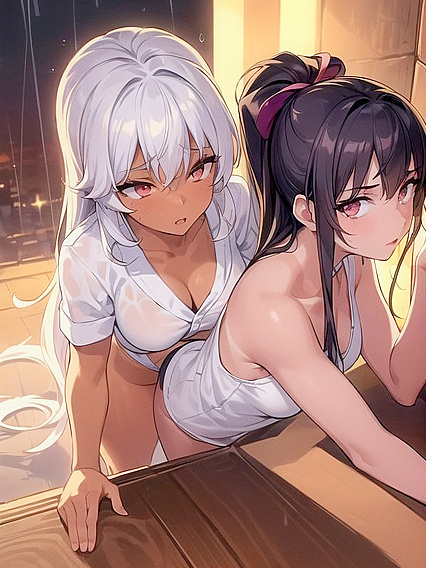 Stripping at Sunset: Hands-On Hips Action in the Strip Club Hentai Fantasy