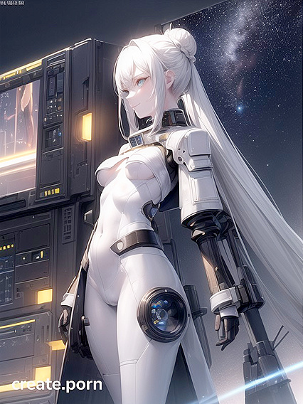 Pale-Skinned Beauty in Trench Coat Teases with Seductive Hair Bun Hentai Action