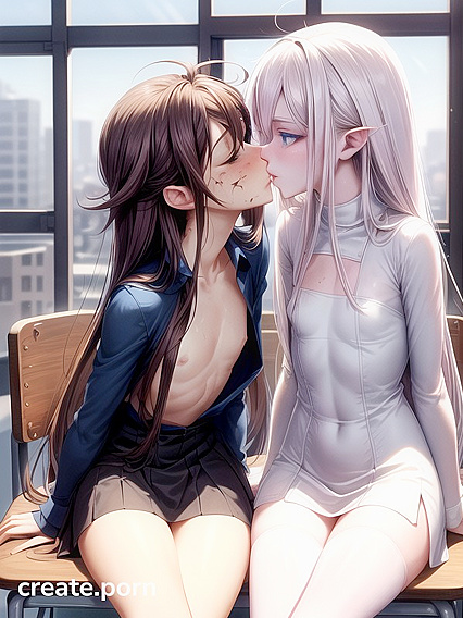 Long-Length Hentai Fantasy with Seductive Blue-Eyed Beauty in Intense AI Action