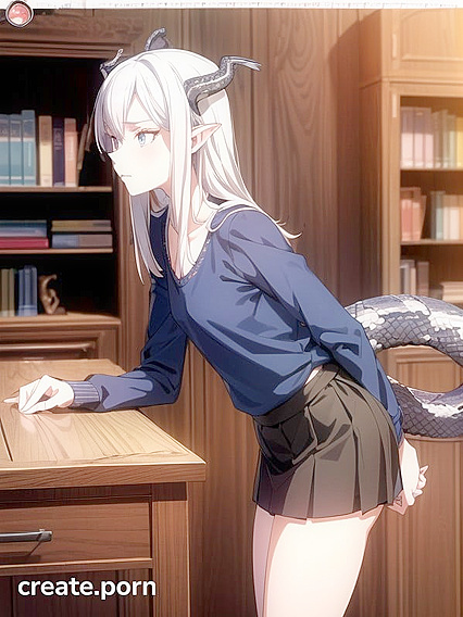Front-View Action in the Study Room: A Seductive Hentai Experience
