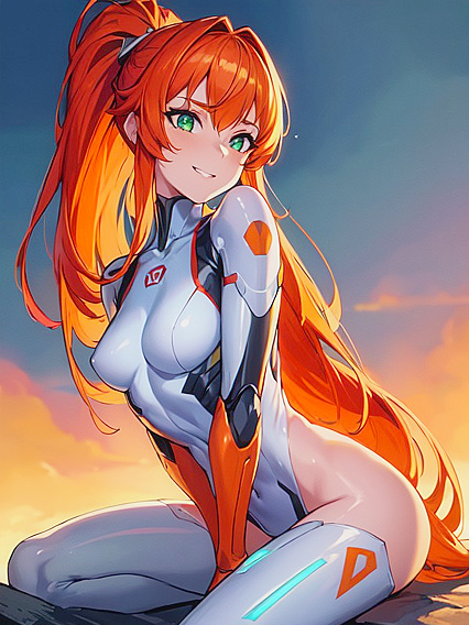 Happy Thick-Lined hentai Girl 18+ with a Bouncy Ponytail Gets Wild AI Action