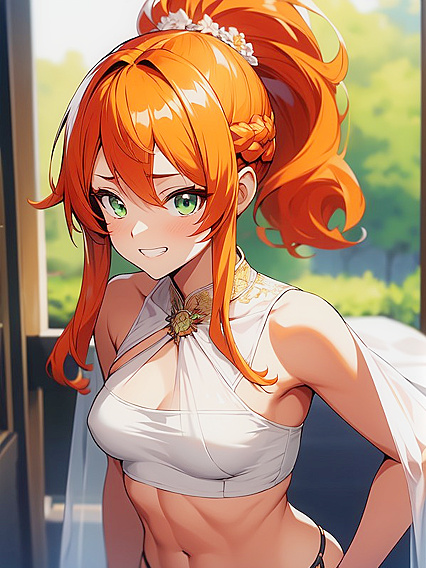 Fit Chick with Ponytail Takes on Exciting Hentai Adventures