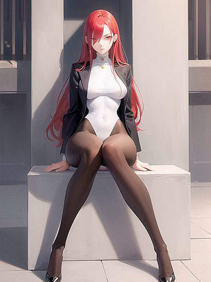 Slender Girl 18+ Gets naughty With Her Holey Suit in Seductive Hentai Action