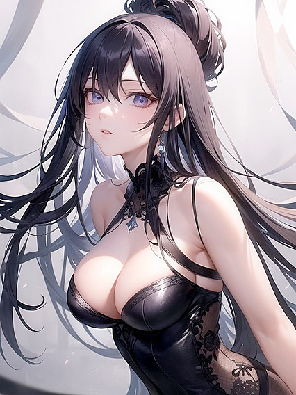 Floating Lanterns and Misty Forests: Her Serene Power in Seductive hentai AI Scenes