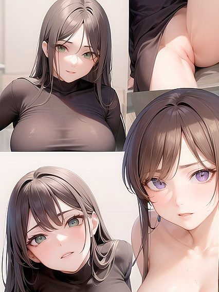 From Below: Arousal Intensifies as Legs Spread Wide in Seductive Hentai Scenes