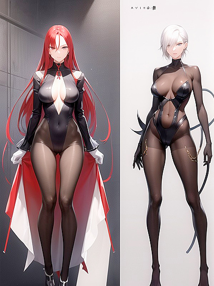 Red-Haired Beauty with a Slim Figure Exploring Her Erotic Desires in Hentai