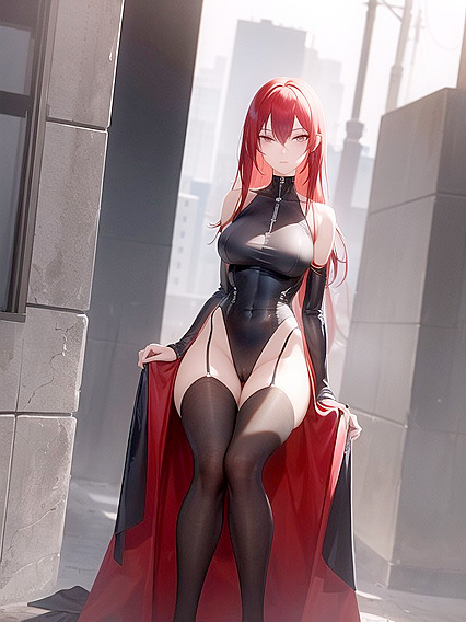 Slender Beauty Presents Her Tight Hole in Seductive Hentai Action
