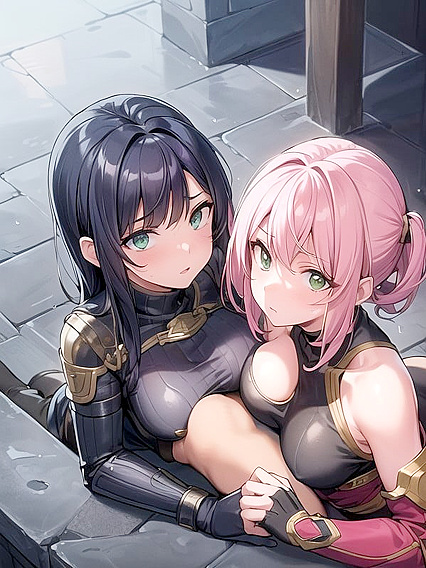 Buzzcut Babe Takes a Seat for Steamy Cafe hentai Action