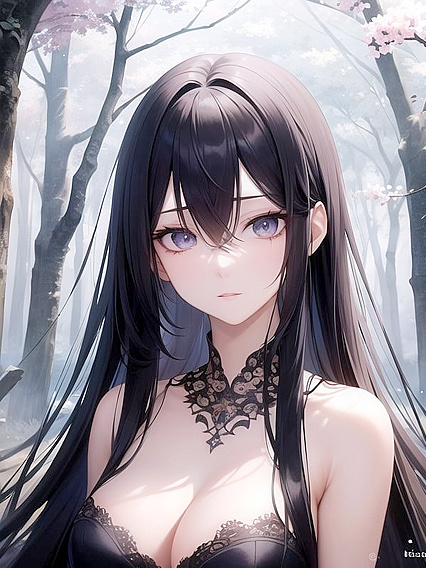 Makime-Inspired Anime Beauty Explores Dreamscape in Sensual hentai Adventures
