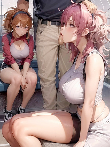 Messy Bobcut Beauty Spreads Her Legs for Intense Hentai Pleasure