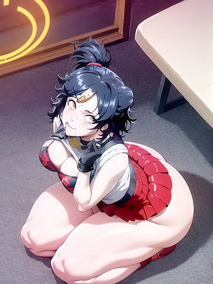 Sunny's Revelations: A Steamy Male Bottom-Up Hentai Experience