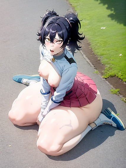 Hot Mini Skirt Action in the Park: Detailed Screencaps of Steamy Hentai Moments