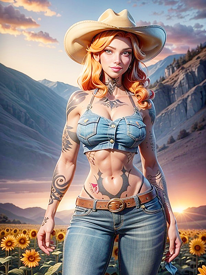 CowGirl 18+ Boots Heat Up the Action in Dark Hentai Fantasies