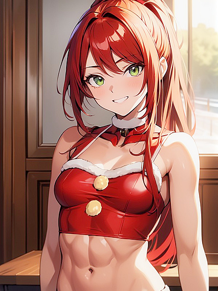 Ponytailed Cutie with Small Breasts Seduces inSTEAMing hentai Action