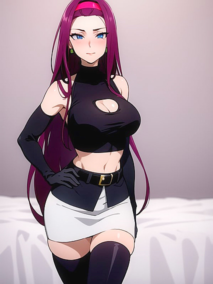 Sunflower Field Seduction: Hair Band Heroine Gets Wild in Horny Hentai Action