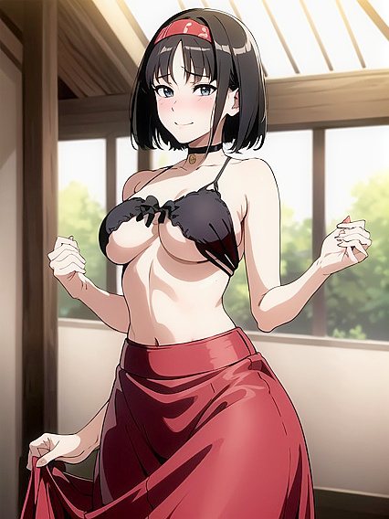 Detailed Screen Captures of Luscious Bras in Seductive Hentai Scenes