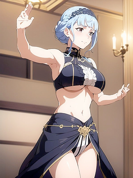 Detailed Choker Scenes in SFW Hentai AI Porn