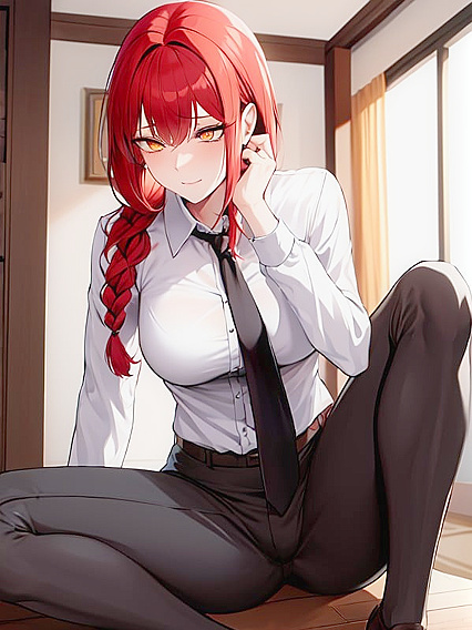 Makima in Pet Pose: A Seductive hentai Fantasy Adventure