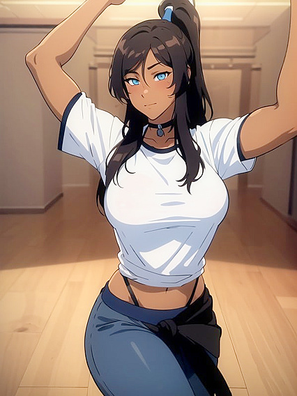 Seductive Underboob Moves in Seductive Dance Hentai Delights