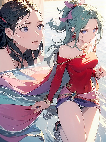 Tina from Final Fantasy Heats Up in Steamy Anime Hentai Scenes