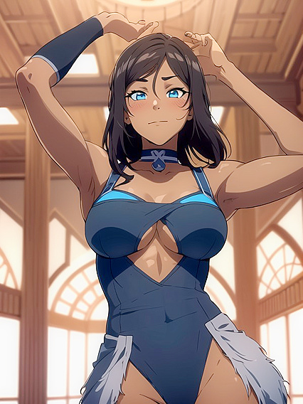 Blushing and Smirking: A Mischievous Solo hentai Adventure