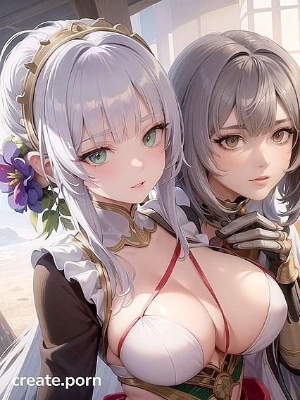 Noelle from Genshin Impact Casts Spells in Steamy Shaman Hentai Scenes