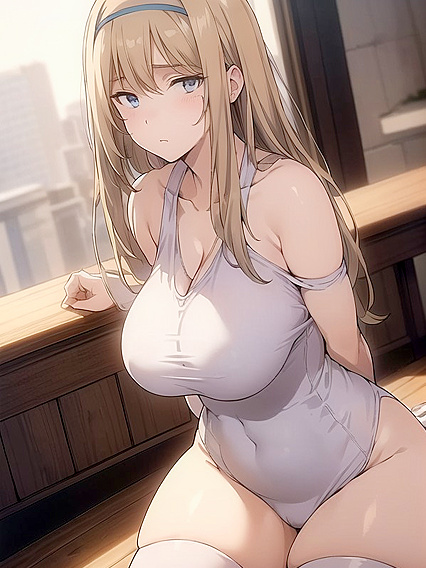 N in Tight Clothes Gets Sexy in the Bedroom for Naughty Hentai Fun