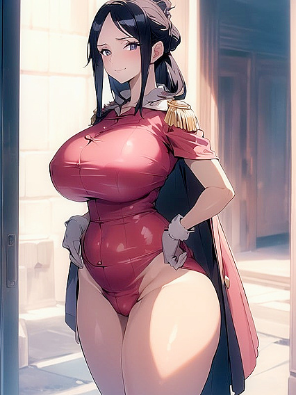 Massive-Ass Beauty Stares Directly at You in This Sultry Hentai Fantasy