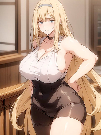 Ymir Fritz from Attack on Titan Gets Happy With a Massive Ass in Hentai heaven