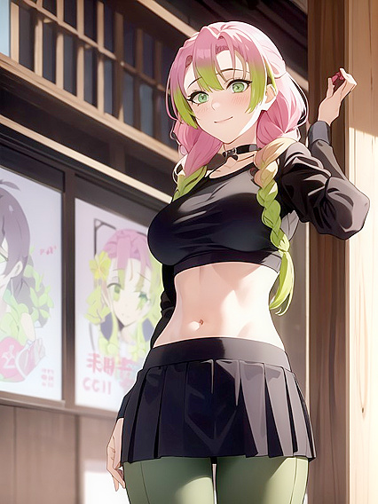 Mischievous Smiles and Blushes: Detailed SFW Hentai Scenes