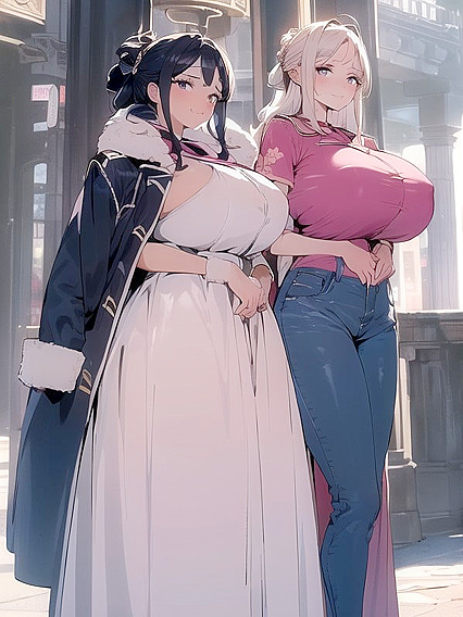 Tashigi from One Piece Poses Hands on Hips in Steamy Front View Hentai Action
