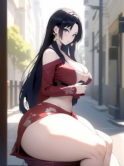 Enjoy Happy Moments with This Sexy Sit-and-Stare Hentai Fantasy