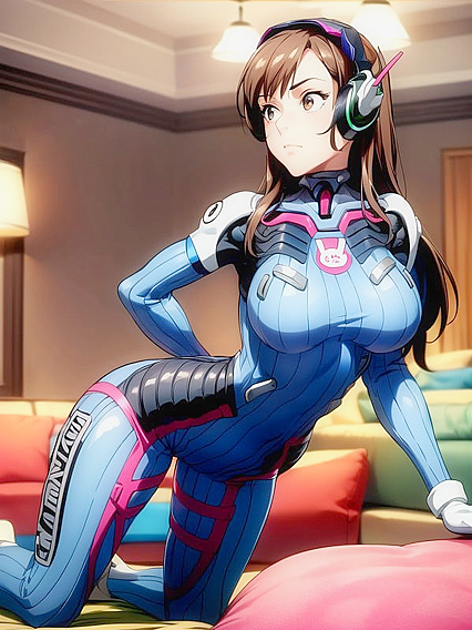 Low Angle View of Her Ass Raised Up in Steamy Hentai Action