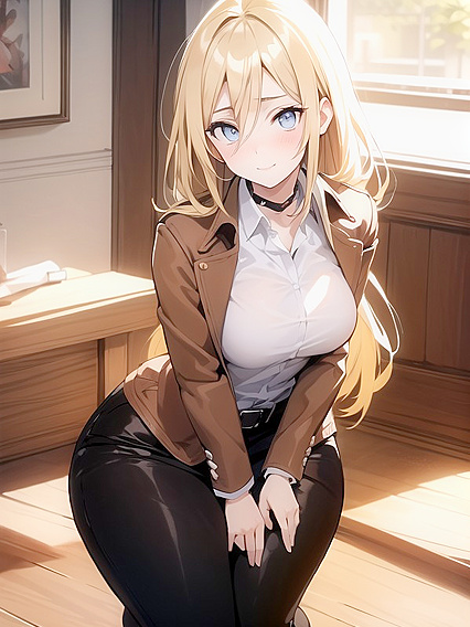 Historia from Attack on Titan Reveals Her Pale Beauty in Erotic Front View Hentai Scene