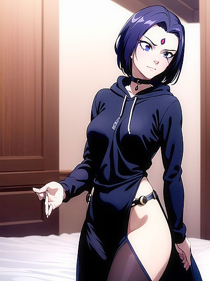 Detailed Cap: Under-boob Hoodie Action in Seductive Hentai Scenes