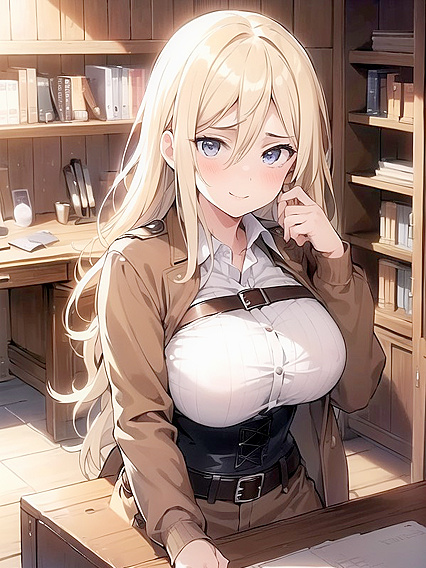 Studying Gets Steamy: Warm Anime Action in the School Library