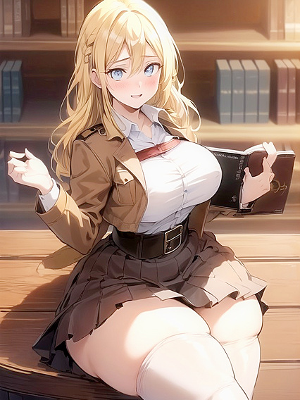 Happy N Enjoying Sensual Moments with Nylon Gloves in Hentai Bliss
