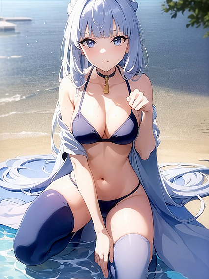 Teen 18+ in Crop Top and Pet Pose for Seductive Hentai Pleasure
