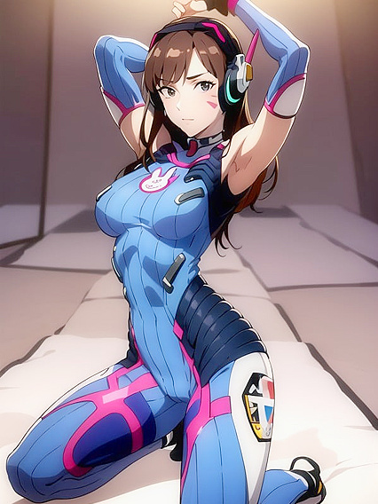 Detailed Screencap of Solo Hentai Action Showing Off Her Perfect Ass