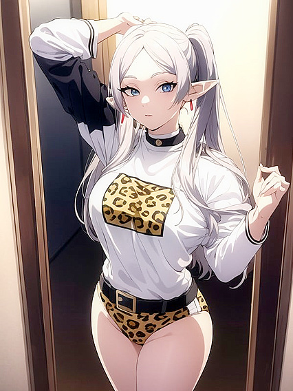 Frieren from Beyond Journey's End Dances into Ecstatic Hentai Pleasure