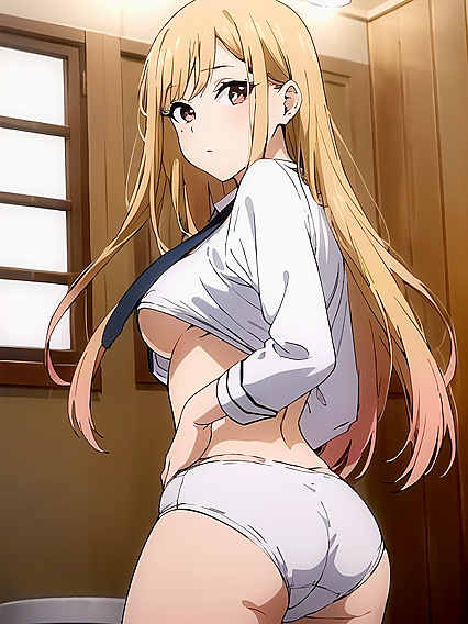 Sporty Babe in Short Shorts Stares Intensely at You for Hot Hentai Action